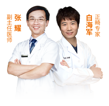 颞下颌关节科医生张耀、白海军